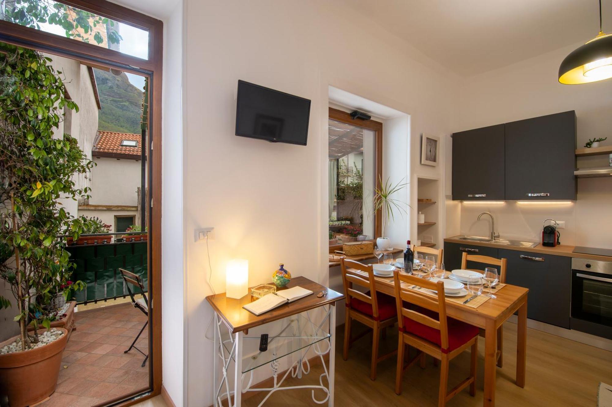Casa Villani Agerola Bagian luar foto